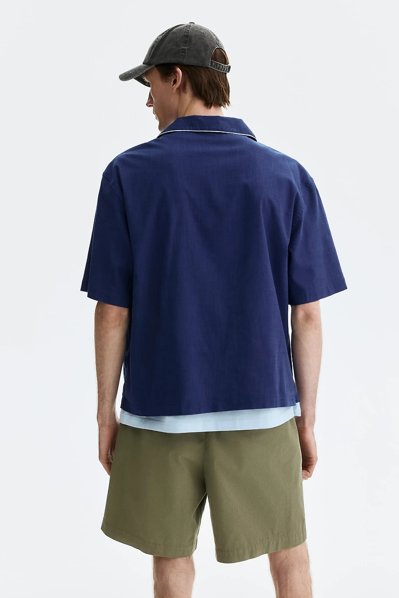 Short décontracté en coton