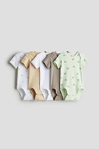 5-pack Cotton Bodysuits