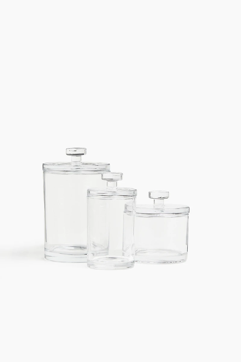 Glass Jar with Lid