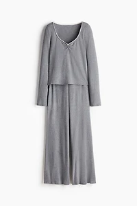 Cotton Pointelle Pajamas