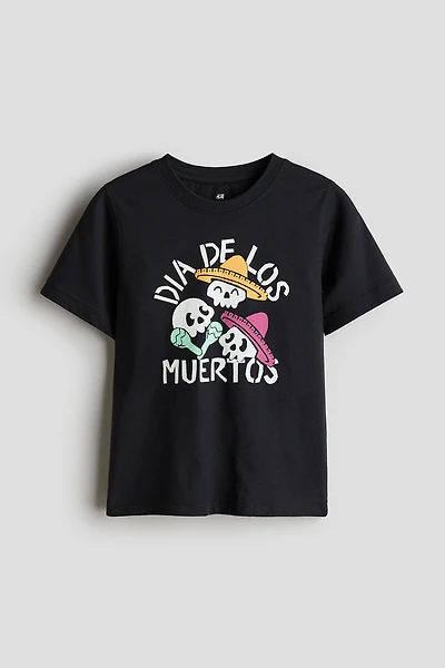 Printed Cotton T-Shirt