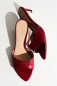 Heeled Leather Sandals