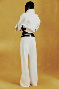 Wide High Jeans