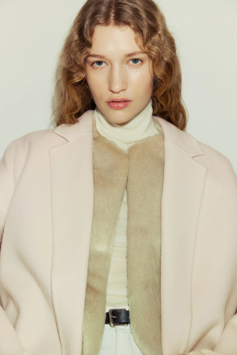 Handmade Wool-Blend Coat