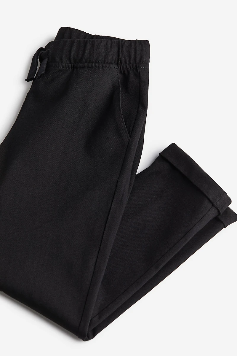 Cotton Jersey Joggers