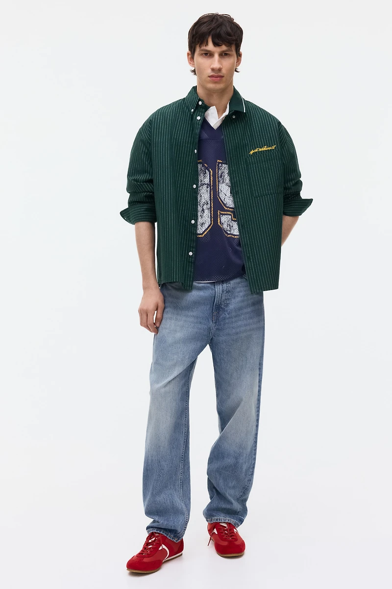 Loose-Fit Oxford Shirt