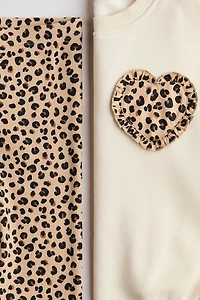 Ensemble 2 pièces chandail et legging