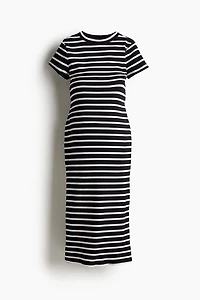 MAMA Ribbed T-Shirt Dress