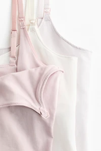MAMA 3-Pack Nursing Camisole Tops