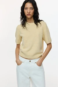 Fine-Knit T-Shirt