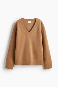 Oversized V-Neck Sweater