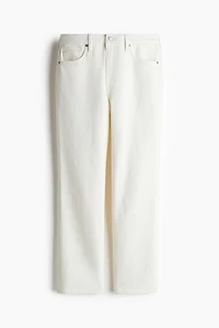 Slim Straight High Ankle Jeans