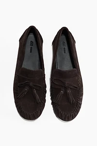 Suede Loafers