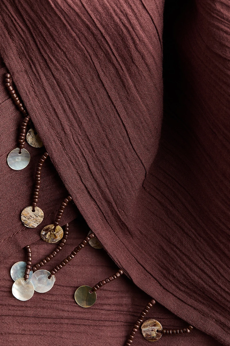 Beaded Cotton Sarong