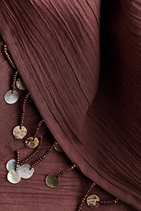 Beaded Cotton Sarong