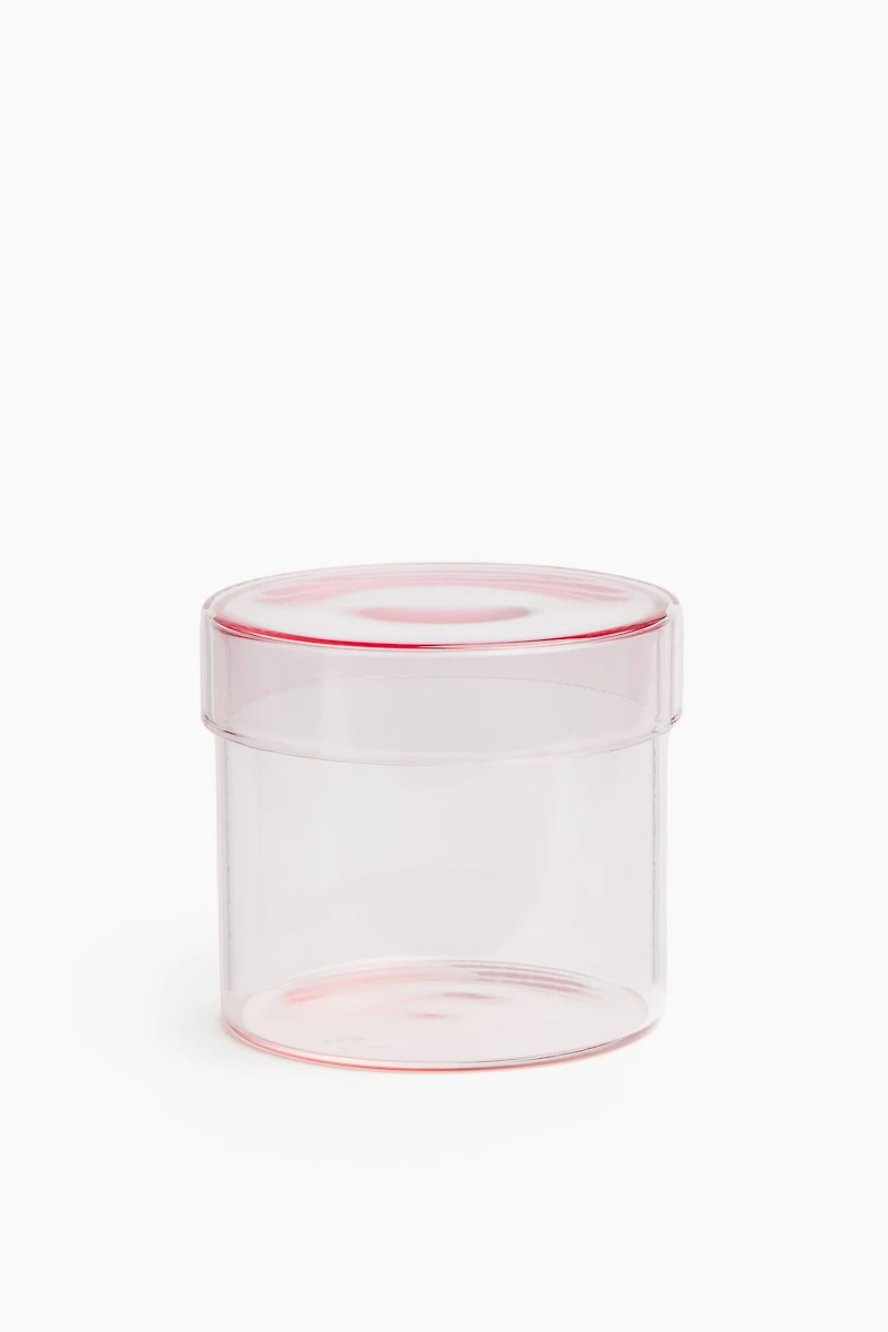 Small Glass Jar with Lid