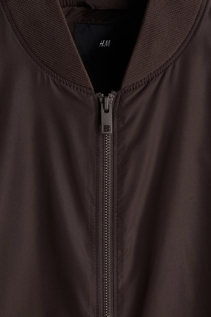 Regular-Fit Lightweight Bomber Jacket