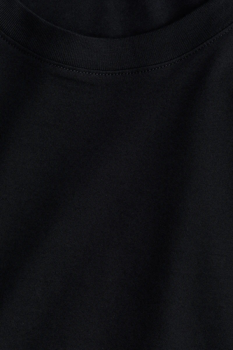 Long-Sleeved Cotton Top