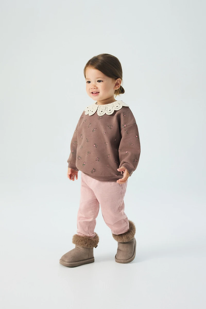 Cotton Corduroy Pants