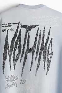 Oversized-Fit Printed T-Shirt