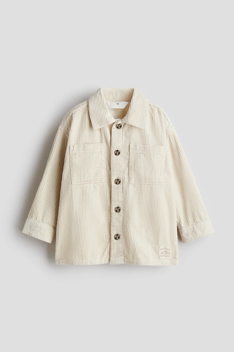 Cotton Corduroy Overshirt