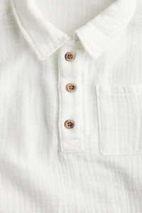 Cotton Muslin Shirt