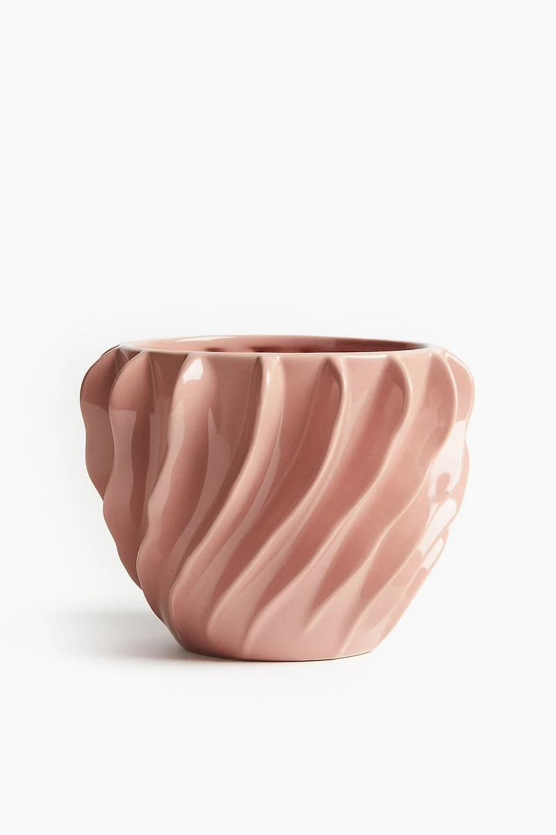 Stoneware Plant Pot