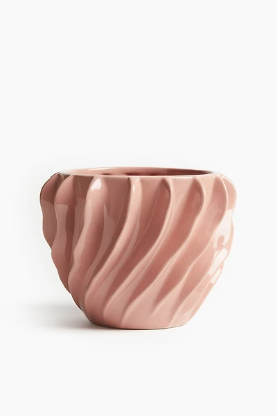 Stoneware Plant Pot