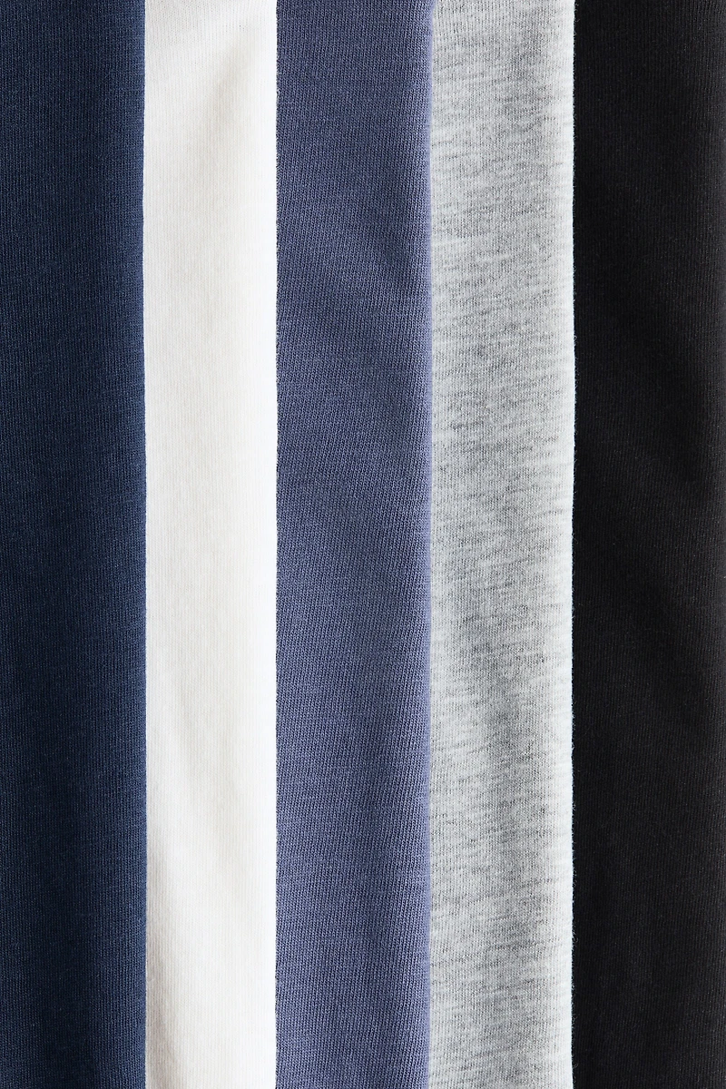 5-pack Long-sleeved T-shirts