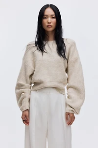 Chandail ample à encolure bateau