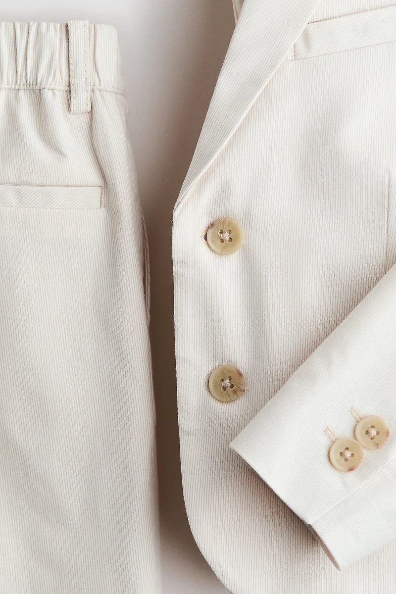 2-Piece Dressy Cotton Set