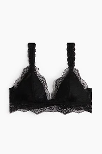 Padded Soft-Cup Lace Bra