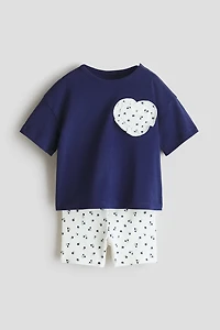 2-Piece Top and Shorts Set