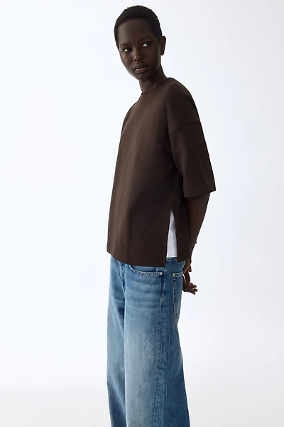 T-shirt en interlock