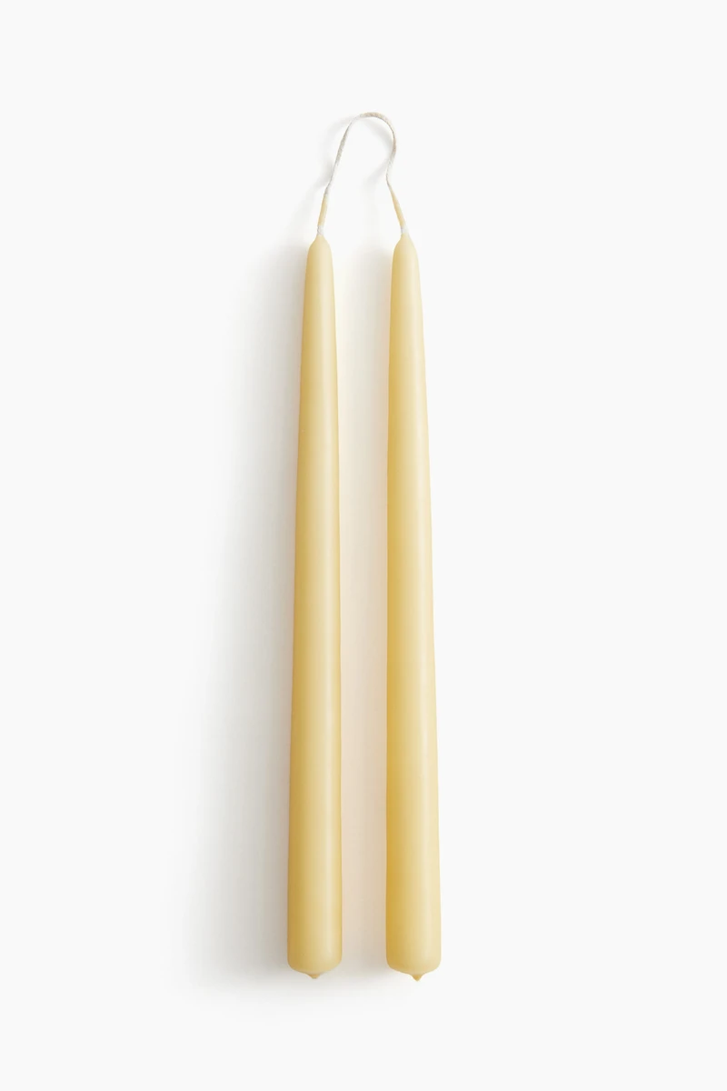 2-Pack Taper Candles
