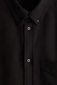 Loose-Fit Button-Down Shirt