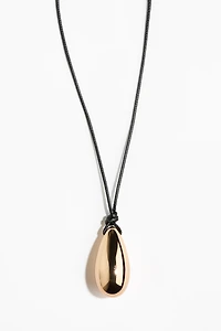 Collier cordon avec pendentif