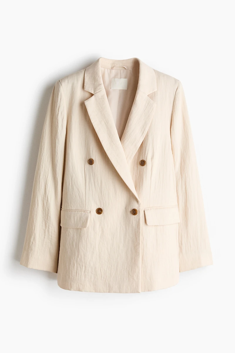 Blazer à fermeture croisée