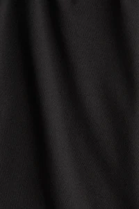 Gathered Microfiber Yoga Pants