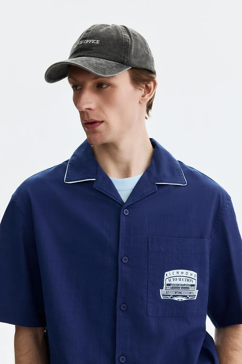 Chemise imprimée décontractée