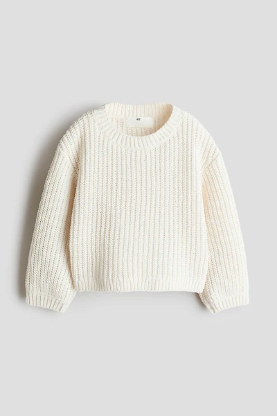 Chenille-Knit Sweater
