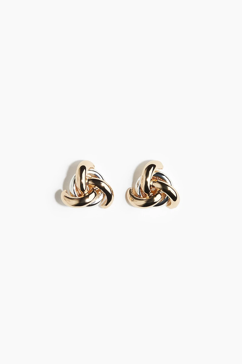 Two-Tone Earrings