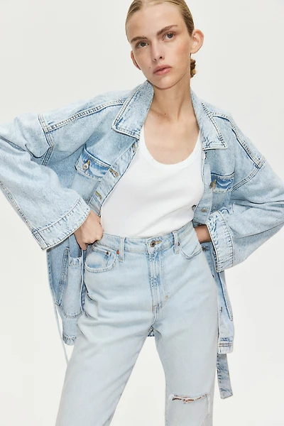 Ultra High Rise Mom Jeans