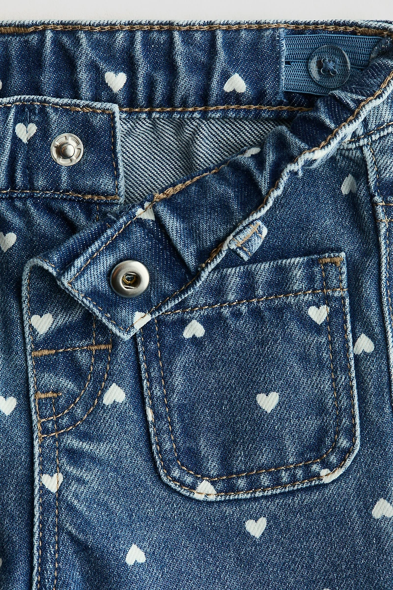 Jean à jambes évasées