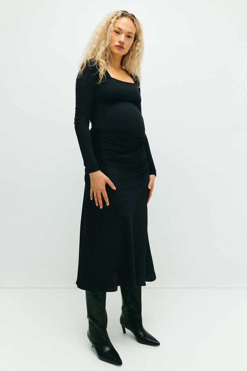 MAMA Square-Neck Top