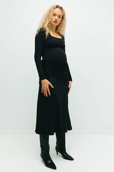 MAMA Square-Neck Top