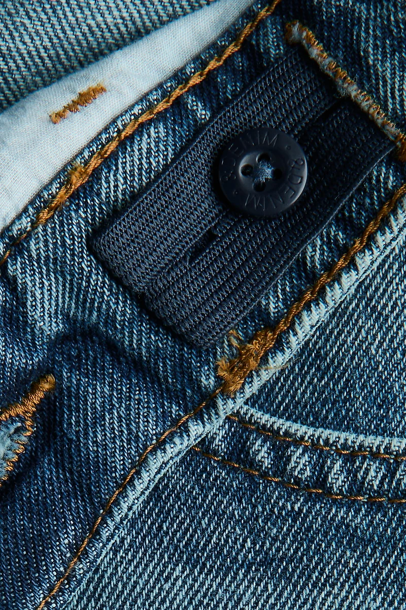 Baggy-Fit Denim Shorts