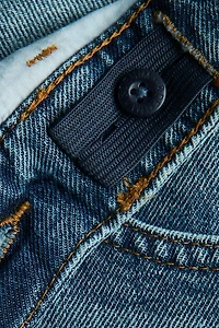 Baggy-Fit Denim Shorts
