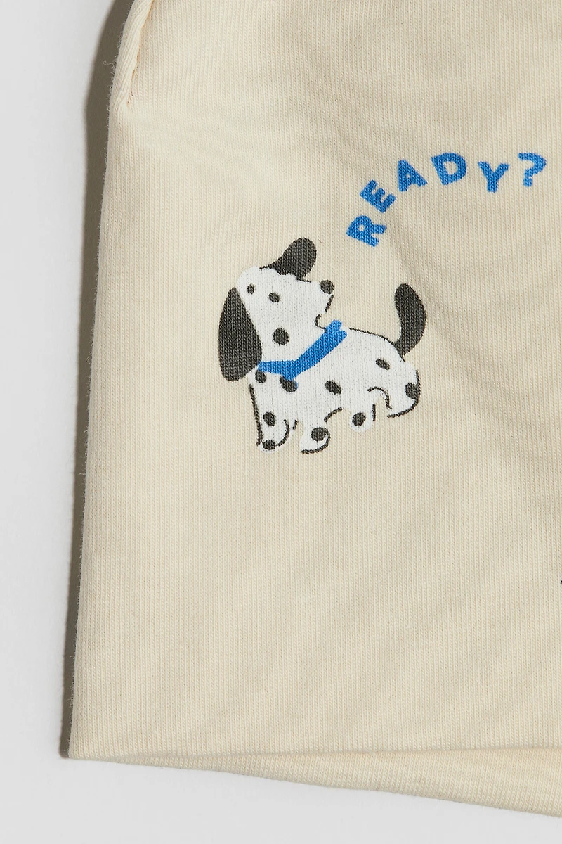 Bonnet en jersey de coton