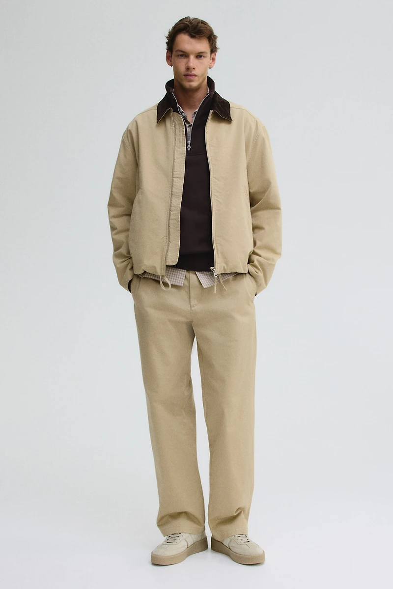 Chandail Coupe Classique avec col à glissière